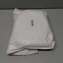 Round Plastic Plant Saucers Set, 6-Pack, 7.6 Inches (6.4 Inch Base) Pot Drip Trays, Ideal for Indoor and Outdoor Home Garden Flower Pot Containers. (White)