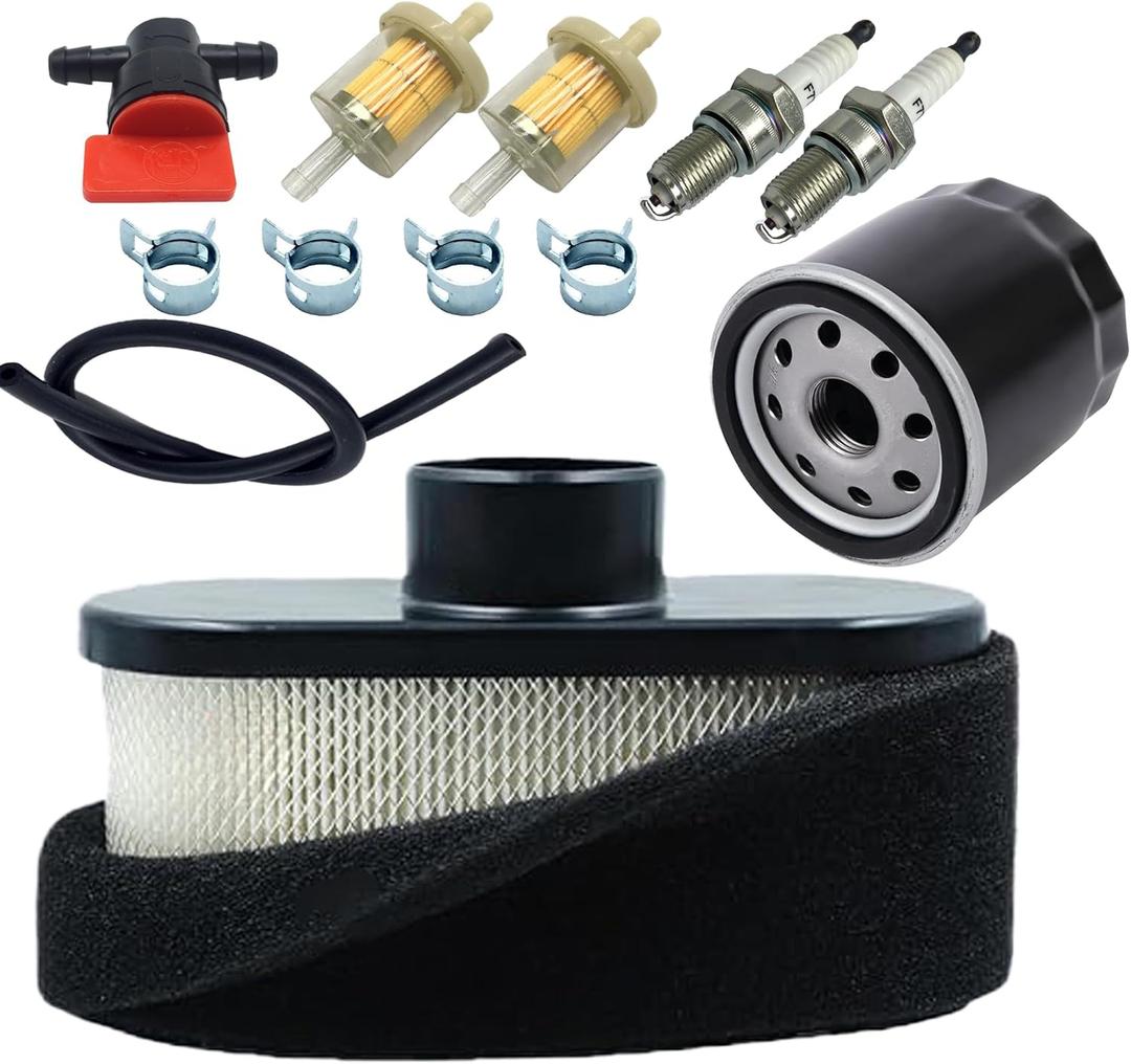 Air Filter Tune Up Kit Compatible with Husqvarna Z254F Parts,Gravely Zero Turn Mower Accessories Parts.Oil Filter for Kawasaki FR691V RF651V FR730V FS481V FS541V FS600V FS730V 49065-7007