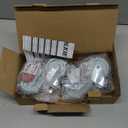 HOLKIE Caster Wheels 3 inch Locking Casters Set of 4, Threaded Stem 3/8" -16 x 1-1/2" (Diameter 3/8", Length 1-1/2") Swivel Heavy Duty Castors Gray