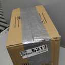 12" Ultra Quiet Bathroom Exhaust Fan with 6500K LED Light, 1.0 Sone 120 CFM, 10x10 Mount, 1500 LM Ceiling Ventilation Fan, Energy Efficient (6500K-White)