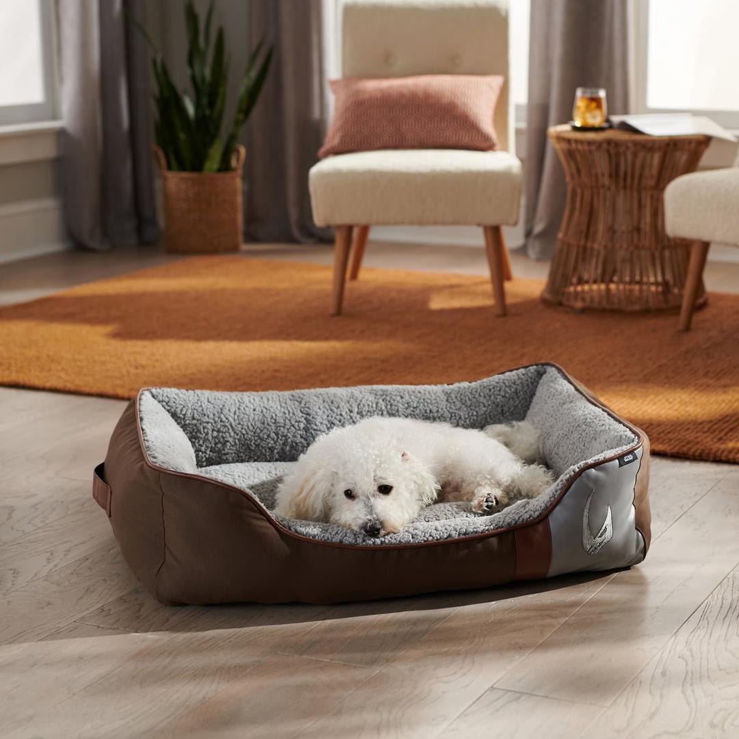 Start Wars Dog Bed Grey/Brown 25" x 30"