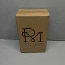 RM ROOMERS Elephant Garden Decor, 2 PCS Elephant Sculptures for Outdoor Resin Solar Elephant Statues Watering, Elephant Decor for Yard, Animal Statues for Patio, Birthday Gifts for Women (Grey and Black)