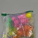 JOYIN 50PCS Plastic Easter Eggs, Empty 2.3" 44PCS Colorful with 6PCS Golden Eggs Bulk Fillable for Easter Hunt Party Favor Basket Stuffers Filler Classroom Prize Supplies Decor