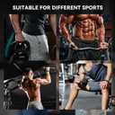 2 x Anti-Slip Workout Grips & Resistance Bands, Ergonomics Workout Rubber Gym Grips Pads for Men and Women Weightlifting, Fitness Training and Exercise, Protect Your Gymnastics Hand Grips