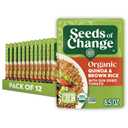 SEEDS OF CHANGE Organic Quinoa & Brown Rice with Sun Dried Tomato, Organic Food, 8.5 OZ Pouch (Pack of 12) (EXP 12/01/25)