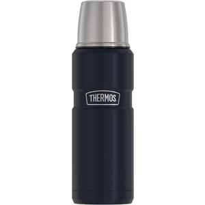 THERMOS Stainless King Vacuum-Insulated Compact Bottle, 16 Ounce, Midnight Blue