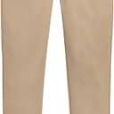 Nautica Girls' School Uniform Stretch Interlock Jegging (12, Khaki)