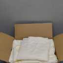 Fitable Ivory Tablecloths for 6-8 Foot Tables, 6 Pack - 70 x 120 Inches - Reusable and Washable Table Clothes, Polyester Fabric Table Covers for Wedding, Party, Banquet