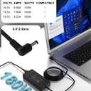 180W Laptop Charger Compatible with MSI Gaming Laptop Charger GF63 GF65 GF75 GS63 GS65 GS66 GF72 GF75 GP60 GS73 GS75 GS60 GS70 GS40 GF62 Compatible with MSI GF63 Thin Charger Power Supply