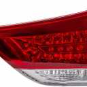 For Toyota Sienna Rear Inner Tail Light 2011 2012 2013 2014 Passenger Side w/Bulbs BASE|LE|XLE|LIMITED CAPA Certified TO2803110 | 81580-08011