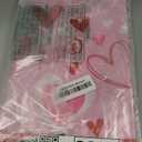3 Pcs Valentine's Day Tablecloth Pink Heart XOXO Love Table Cover Disposable Party Table Decoration for Girls Night Galentine's Day Party