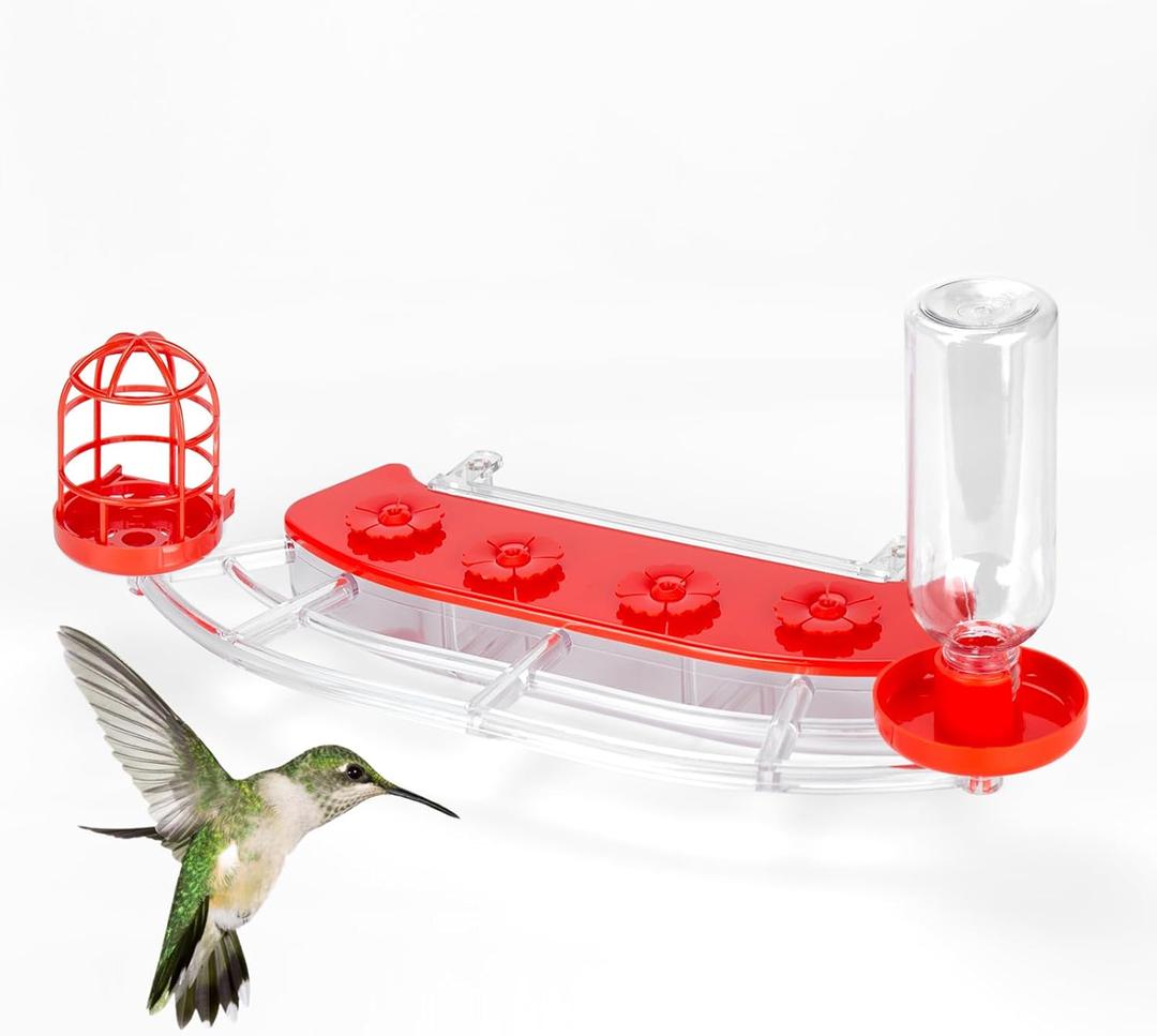 Hummingbird Feeder, Attract Hummingbirds, 2 in-1 Bird Feeder, Suitable for BF002, Ideal Gift for Hummingbird Lovers