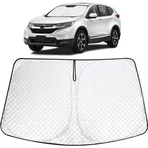 ZATOTOO Windshield Sun Shade for 2017-2022 Honda CR-V Car Window Shades for Front Windshield Ultra-bright Reflective Sun Shade for Car Windshield, Front Window Sun Shade Blocks UV Rays Reduce the Heat
