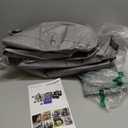 BALEINE 6-Pack Oversized Moving Bags with Reinforced Handles, Heavy-Duty Storage Tote for Clothes, Moving Supplies (Winter Grey, 6-Pack)