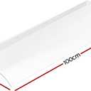 2PC Window Door Wall Frosted Canopy, 15.8 x 23.6 Inch Door Shelter Window Cover Window Awning PET for Sun UV Rain Shelter