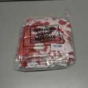 Christmas Snowflakes Throw Blanket Gift Winter Snowflakes Red Fleece Soft Warm Christmas Throw Blanket with Tassels 50x60 Inch for Xmas Holiday Bed Sofa Home Couch Decoration