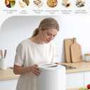 LUBBYGIM Electric Composter for Kitchen, 2.5L Smart Countertop Compost Bin, Auto-Cleaning & Odorless & Low Noise & Turn Food Waste into Fertilizer, Indoor Electric Food Waste Composter for Home Use