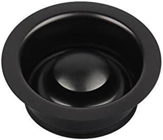 HausinLuck Garbage Disposal Flange, Black Garbage Disposal Drain Garbage Disposal Sink Flange and Stopper, Garbage Disposal Flange Plug For 3-1/2 Inch Drain Hole, Sink Flange and Stopper