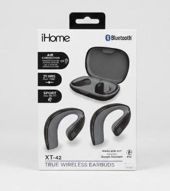 Bytech iHome XT-42 True Wireless Bluetooth In-Ear Earbuds HMAUBE238