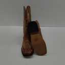 SheSole Women's Cowboy Cowgirl Boot Square Toe Western Mid Calf Boots (7, Brown)