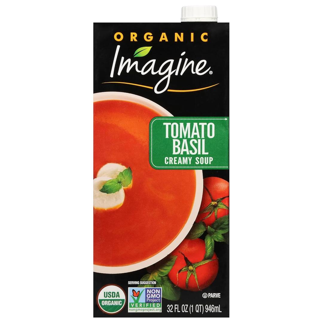 Imagine Organic Creamy Tomato Basil Soup 32 oz (EXP 05/20/26)