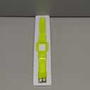 Blingbrione Clear Band Compatible Apple Watch Women 38mm 40mm 41mm 42mm 44mm 45mm 46mm Men,Transparent Jelly Sport Strap with Cover Case Protector for iWatch Series 11 10 9 8 7 6 5 4 3 2 1 SE Blue Pink White Fluorescent Green