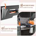 Stainless Steel Stove & Counter Top Gap Covers - Oven Gap Filler Kit 23.4" - Heat Resistant Slide-in Range Trim Guard for Seamless Kitchen Accessories Easy Clean