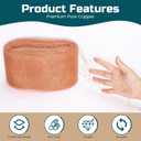 Copper Mesh Rodent Control, 4in x 90ft Rustproof Pure Copper Mesh Roll for Slug Snail Mice Control, Ideal for Blocking Holes in Walls Vents, Plus Packing Tool for Easy Installation