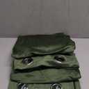 MIULEE Velvet Curtains Olive Green Elegant Grommet Curtains Thermal Insulated Soundproof Room Darkening Drapes for Classical Living Room Bedroom Decor 52 x 84 Inch Set of 2