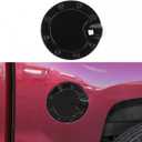 for Silverado Gas Cap Door Cover Trim Black for Chevy Silverado/GMC Sierra 2014-2018 Black Exterior Accessories