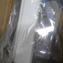 Ice Cube Water Bottle, 2-in-1 Leak-Proof Touch-Free Ice Maker with Lid, Easy Press to Release Ice Cube Tray for Freezer (500ML, White)