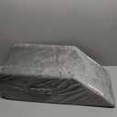 LightEase Memory Foam Leg Support and Elevation Pillow w/Dual Handles for Surgery, Injury, or Rest