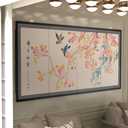 Red Lantern 36" x 72" Shing Huo Blossom