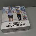 Adjustable Weighted Vest Women/Men, 6-12lb/12-18lb/20-32lb Weight Vest with 6 Ironsand Weights for Strength Training Rucking Running Walking Fitness Workout