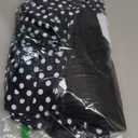 Tempt Me Romper One Piece Swimsuits with Short - Women Boyleg with Pockets Modest Bathing Suit 2025 Swimwear (Large, Black Dot)