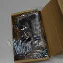 Ravinte Square Cabinet Handles 10 Pack, Solid Kitchen Cabinet Pulls Drawer Pulls Kitchen Cabinet Hardware Flat Handles, 3 Inch, Matte Black