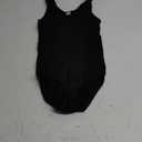 Nebility Womens' Waist Trainer Seamless Round Neck Tummy Control Shapewear Bodysuit (X-Large-XX-Large, Black)