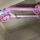 Scooter for Kids Ages 3-12 - Kids Kick Scooters with Led Light Up Wheels & 3 Levels Adjustable Handlebar, Lightweight Foldable 2 Wheel Girly Pink Scooter Christmas Birthday for Girls Boys.