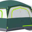 JELUCAMP SUV Tents for Camping 6 Person Waterproof, Car Family Camping Tent with Tailgate Attachment for SUV, Jeep, Truck with Cap, Easy Setup Large Tent for Outdoor Camping