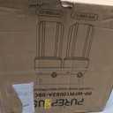 PUREPLUS 2-Stage Whole House Water Filtration System, Reduces Chlorine, Odor, Heavy Metals, Iron, Manganese, 10"x4.5" Clear Housing, 1" Inlet/Outlet, PP Sediment & Iron Filter, with Pressure Gauges
