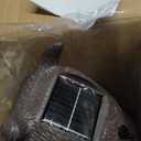 Solar Owl Guard with Motion Detector, Flashing Eyes, Spinning Head, Realistic Hooting and Silent Mode, Garden Owl, Outdoor Statue, Decoration for Home, Garden, Patio and Fence