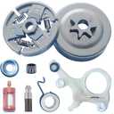 325"-7T MS271 Clutch Drum Sprocket with Oil Pump Kits for Stihl MS271 MS291 MS 271 291 Chainsaws Replace 1121 640 2001 1141 640 3203