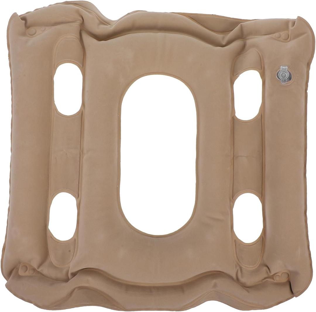 1 Pcs Inflatable Seat Donut Cushion Wheelchair Cushions Tailbone Cushion Anti-Decubitus Pad for Hemorrhoids Bed Sores Coffee Wheelchair Accessories