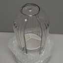 Makeup Brush Holder with Lid 360 Rotating Clear Dustproof Make Up Organizers for Vanity Bathroom Countertop, Transparent | with Lid, 360 Rotating, Dustproof