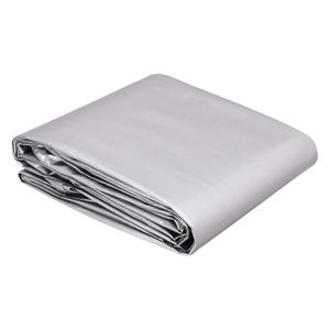Multi Purpose Waterproof Poly Tarp Cover, 12x20ft, 16MIL Thick, Silver/Black, 1-Pack (Previously AmazonCommercial brand)