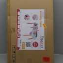 Baby Activity Cubes for Kids,Toddler Activity Cubes&Activity Center Table with Wooden Bead MazesMini Toy Car,Gears&Blocks|Wooden Desk Play Table as Montessori Toy for 1 Year Old Boy Girl