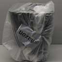 2 Pack 2.7 Gal Bathroom Trash Can with Lid, Automatic Trash Can Small Smart Garbage Can Touchless, Slim Motion Sensor Waterproof Plastic Trash Bins for Bedroom Office Kitchen Toilet Black