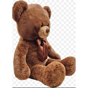 HH Jumbo Bear Plush Brown 36 inch