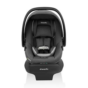 Evenflo LiteMax NXT Preemie and Infant Car Seat w/ SensorSafe Technology, Rear-Facing Lightweight, 3-30lbs, Birth-2 Years, Easy Install (Anchor Gray) Manufactured Date: 06/02/2026