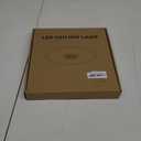 UprizeP RGB LED Ceiling Light, with Bluetooth Speaker, 24W 11Inch Smart Music Ceiling Lamp with App and Remote Control, 3000K-6500K Color Changing Lights Fixture for Child Bedroom Bathroom, Black 